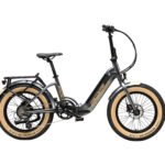 Bicicleta Eléctrica Plegable ADRIATICA Fat Fold 7V – E-Bike Urbana con Ruedas Fat (Gris)