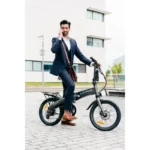 Bicicleta Eléctrica Plegable LITTIUM Ibiza Titanium – Compacta, Ligera y Perfecta para la Ciudad - Imagen 6