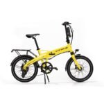 Bicicleta Eléctrica Plegable Littium Ibiza Rainbow Yellow Stone – Autonomía hasta 100 km